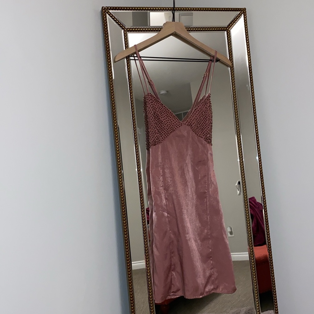 Rhinestoned Dress